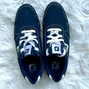 FootJoy Navy Blue 'Sport Retro Woman's Shoes' Sz 8M